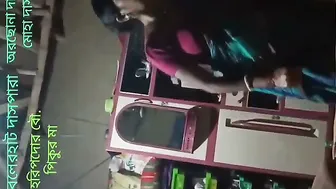 Desi Aunty Stripping Naked And Deepthroating Husband At Home