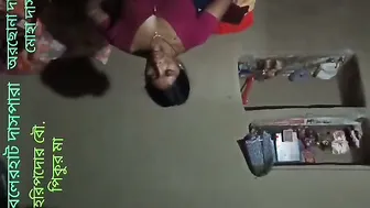 Desi Aunty Stripping Naked And Deepthroating Husband At Home