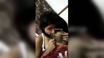 Desi Couple Making Love In Bedroom After Romantic Dinner Date