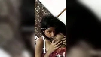 Desi Couple Making Love In Bedroom After Romantic Dinner Date