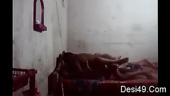 College Lovers Making Out And Fucking In Hostel Room Alone