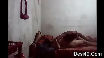 College Lovers Making Out And Fucking In Hostel Room Alone