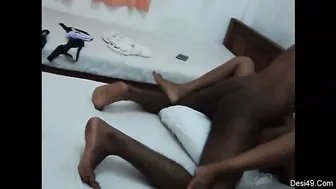 College Couple Fucking Hard In Cheap Hotel Room After Class