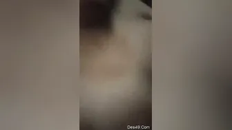Cute Desi Girlfriend Riding Her Boyfriends Dick In Bedroom