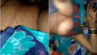 Village Wife Moaning As Hubby Squeezes Tits And Pounds Her