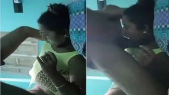 Slutty Wife Eagerly Sucking And Deepthroating His Throbbing Cock