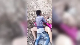 Horny Bhabhi Getting Pounded Outdoors By Young Neighbor Loudly