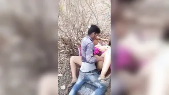 Horny Bhabhi Getting Pounded Outdoors By Young Neighbor Loudly
