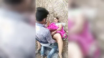 Horny Bhabhi Getting Pounded Outdoors By Young Neighbor Loudly