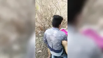 Horny Bhabhi Getting Pounded Outdoors By Young Neighbor Loudly