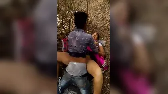 Horny Bhabhi Getting Pounded Outdoors By Young Neighbor Loudly
