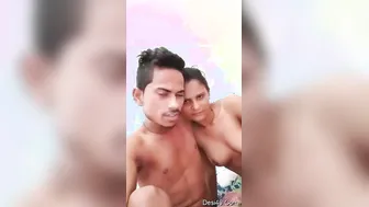 College Couple Checking Into Cheap Hotel Getting Intimate Quickly