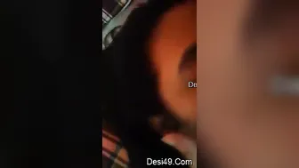 Desi Girlfriend Getting Her Tits Grabbed While Making Out Hard
