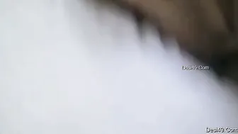 Married Babe Moaning While He Fingers Her Wet Pussy At Home