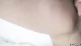 Married Babe Moaning While He Fingers Her Wet Pussy At Home