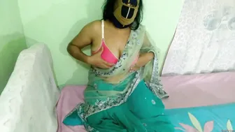 Horny Wife Squeezing Her Tits While Getting Fucked From Behind