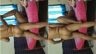 Desi Housewife Getting Drilled Hard By Hubby In Bedroom