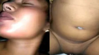 Desi Girlfriend Sneaking Outdoor Sex With Her Lover Behind Trees