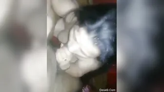 Cheating Wife Blowing And Riding His Best Friend Behind His Back