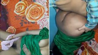 Boyfriend Squeezing Her Tits While Ramming Cock In Her Pussy