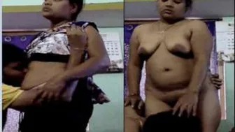 Brother Catching Bhabhi Alone And Fucking Her Juicy Tits Hard