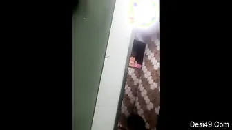 Married Bhabhi Stripping For Customer Taking It Doggy Style Hard
