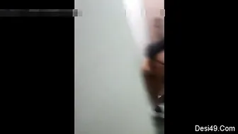 Married Bhabhi Stripping For Customer Taking It Doggy Style Hard