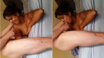 Desi Girlfriend Sucking Nri Boyfriend Dick Till He Explodes
