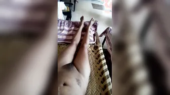 Desi Babe Showing Off Her Wet Pussy And Natural Boobs For Me