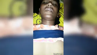 Village Girlfriend Getting Destroyed By Lover In His Bedroom