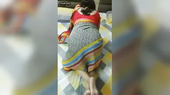 Grabbing Her Fat Ass And Drilling Aunty Doggystyle Rough