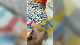 Grabbing Her Fat Ass And Drilling Aunty Doggystyle Rough