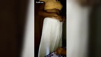 Watching Aunty Drop Her Sari And Beg Me To Take Her Now