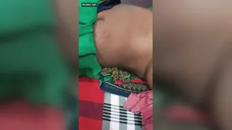 Village Aunty Exposing Her Big Soft Breasts On Camera Alone