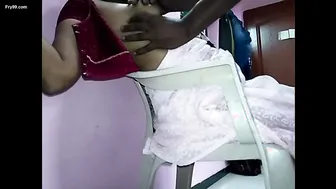 Curvy Tamil Aunty Getting Fucked Hard In Her Traditional Sari