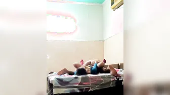 Young Neighbor Drilling Married Woman Hard From Behind At Home