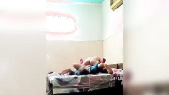 Young Neighbor Drilling Married Woman Hard From Behind At Home