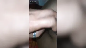 Desi Neighborhood Wife Spreading Legs Showing Her Dripping Pussy