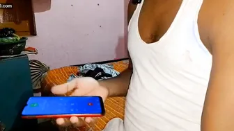 Calling The Aunty Over Late Night For A Rough Fucking Session