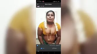 Busty Tamil Aunty Bouncing Her Big Tits While Riding Him Wildly