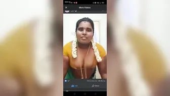 Busty Tamil Aunty Bouncing Her Big Tits While Riding Him Wildly