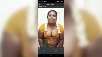 Busty Tamil Aunty Bouncing Her Big Tits While Riding Him Wildly