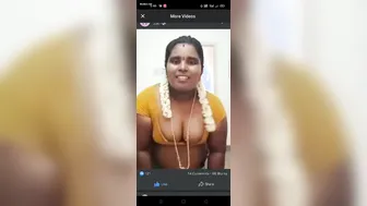 Busty Tamil Aunty Bouncing Her Big Tits While Riding Him Wildly