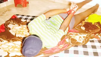 Aunty Catching Intruder And Making Him Satisfy Her Sexual Needs