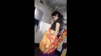Bhabhi Taking Her Secret Lovers Thick Dick In Her Wet Pussy