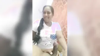 Young Maid Sucking Off Her House Owner For Extra Cash At Home