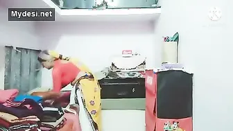 Watching Indian Aunty Workout In Tight Outfit Got Me So Horny