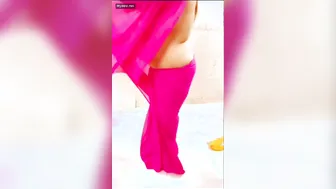 Busty Desi Aunty Stripping Down Showing Off Her Curves