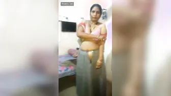 Village Aunty Stripping Naked Ready To Get Pounded Tonight