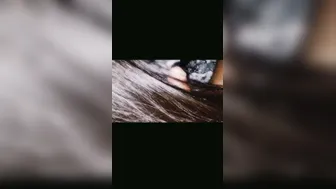 Long Haired Babe Getting Fucked Doggystyle Flaunting Her Beauty